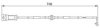 BREMSI WI0532 Warning Contact, brake pad wear